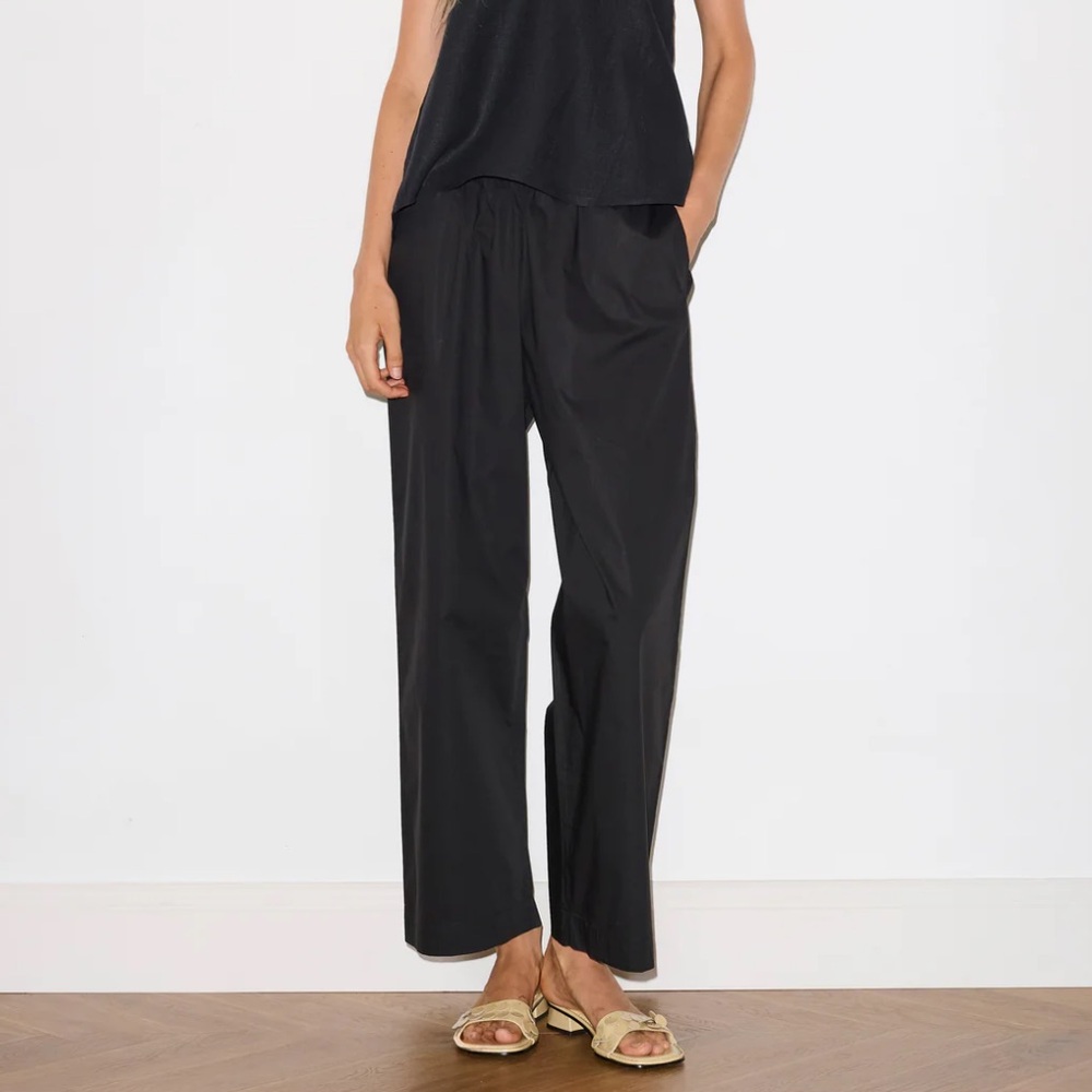The Ease Trouser by Deiji Studios in Black